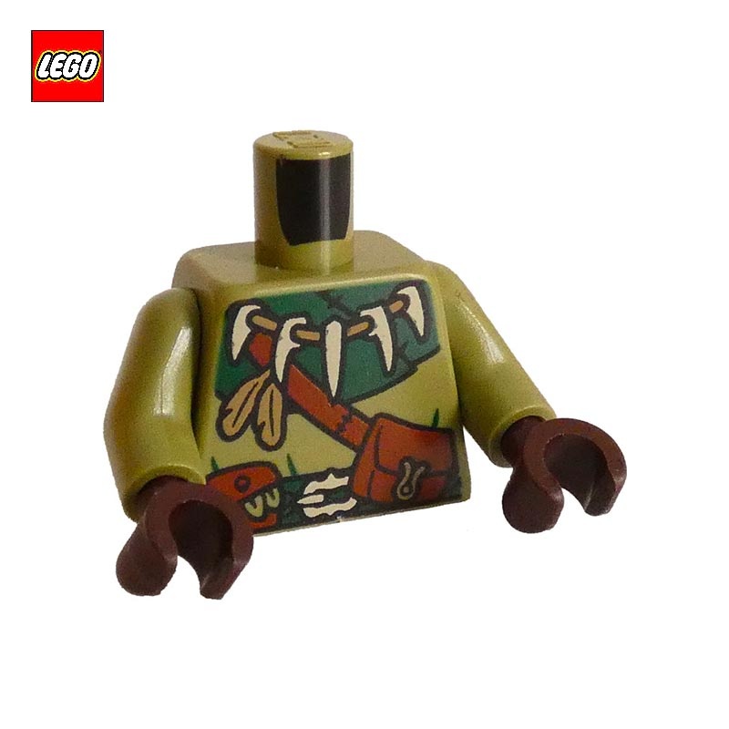 Torse (avec bras) Druide - Pièce LEGO® 76382