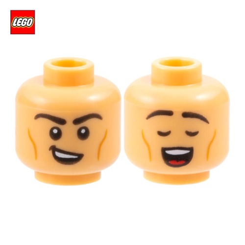 Minifigure Head (2 Sides)...