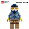 Minifigure LEGO® City - Le policier de montagne