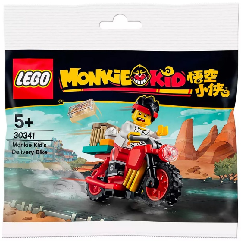 Monkie Kid's Delivery Bike - Polybag LEGO® Monkie Kid 30341