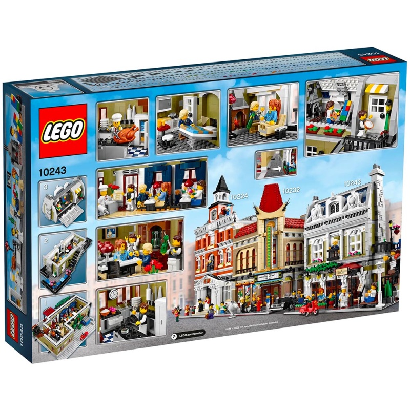 Parisian Restaurant LEGO® Creator Expert 10243 Super Briques