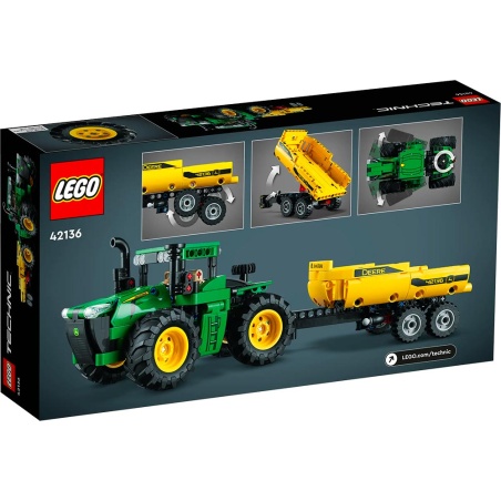 Tracteur John Deere 9620R 4WD - LEGO® Technic 42136