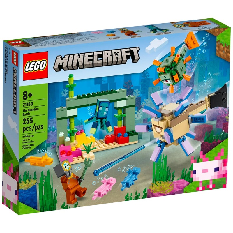 Le combat des gardiens - LEGO® Minecraft 21180