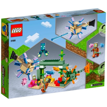 Le combat des gardiens - LEGO® Minecraft 21180