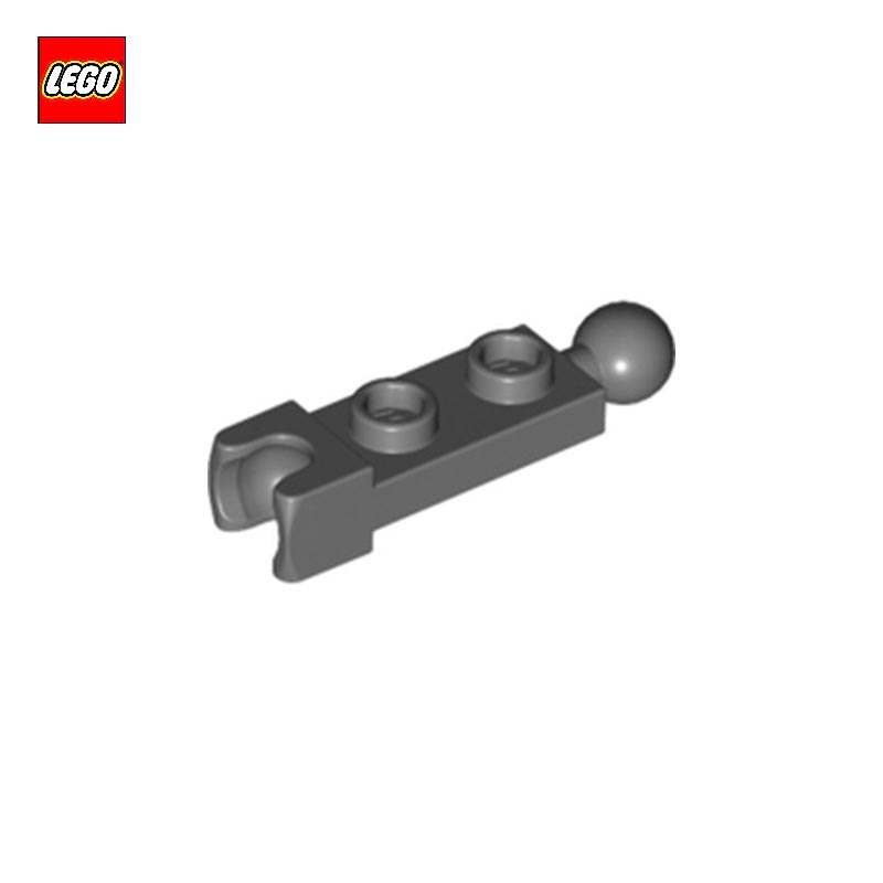 Plate 1x2 avec boule et charnière - Pièce LEGO® 14419