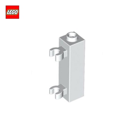 Brick Special 1 x 1 x 3 with 2 Clips Vertical - LEGO® Part 42944