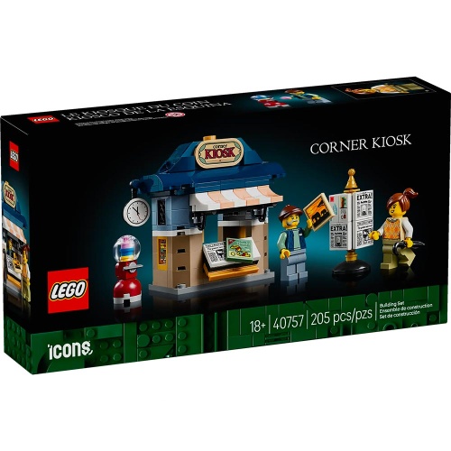 Corner Kiosk - LEGO® Icons...