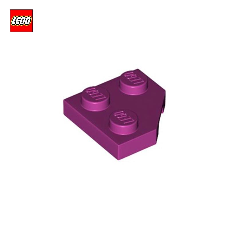 Plate wedge 2x2 avec coin coupé - Pièce LEGO® 26601