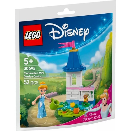 Le château de Cendrillon miniature avec un jardin - Polybag LEGO® Disney 30695