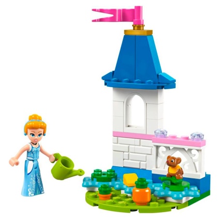 Le château de Cendrillon miniature avec un jardin - Polybag LEGO® Disney 30695