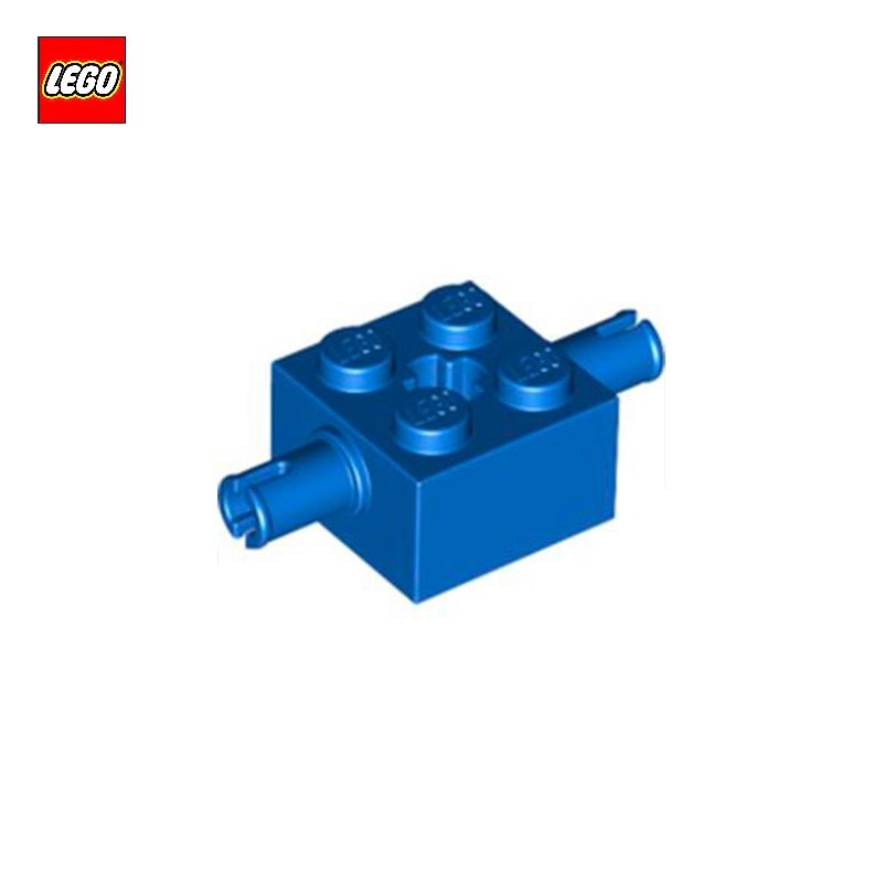 Brique 2x2 avec double pin et trou d'axe - Pièce LEGO® 30000