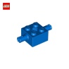 Brick 2 x 2 with 2 Pins and Axle Hole - LEGO® Part 30000