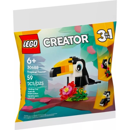 Le toucan tropical - Polybag LEGO® Creator 3-en-1 30688