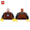 Minifigure Torso Wolfpack - LEGO® Part 76382