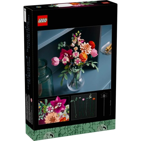 Le joli bouquet de fleurs roses - LEGO® Botanical Collection 10342