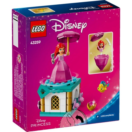 Ariel tournoyante - LEGO® Disney Princess 43259