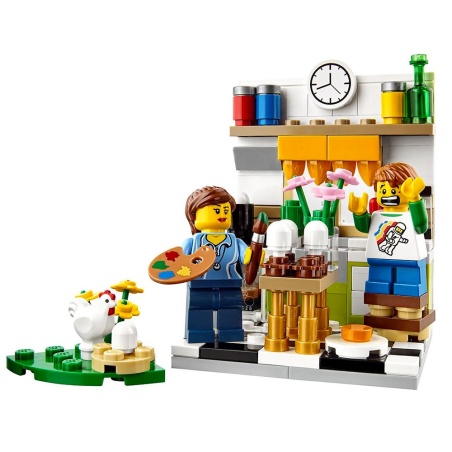 Les oeufs de Pâques à peindre - LEGO® Exclusif 40121