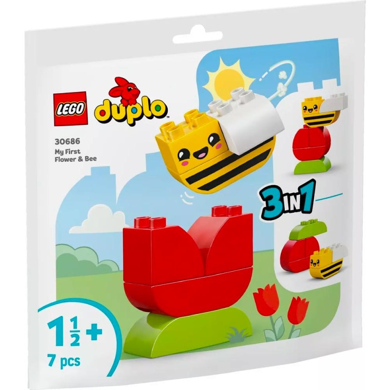 My First Flower and Bee - Polybag LEGO® Duplo 30686