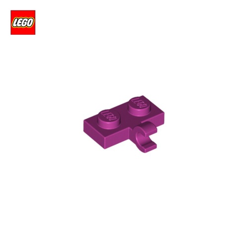 Plate 1x2 avec clip horizontal - Pièce LEGO® 11476