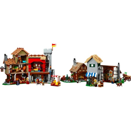 La place de la ville médiévale - LEGO® Icons 10332