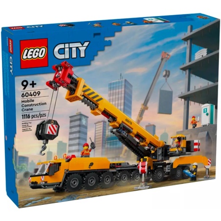 La grue de chantier mobile jaune - LEGO® City 60409