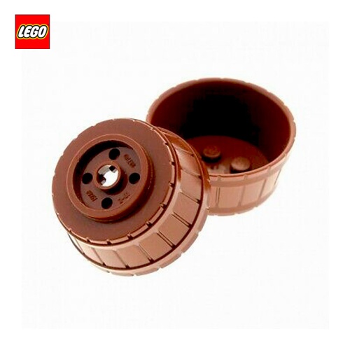 Demi tonneau / cuve en bois - Pièce LEGO® 64951