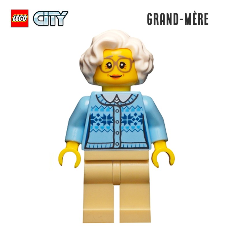 Minifigure LEGO® City - La Grand-Mère