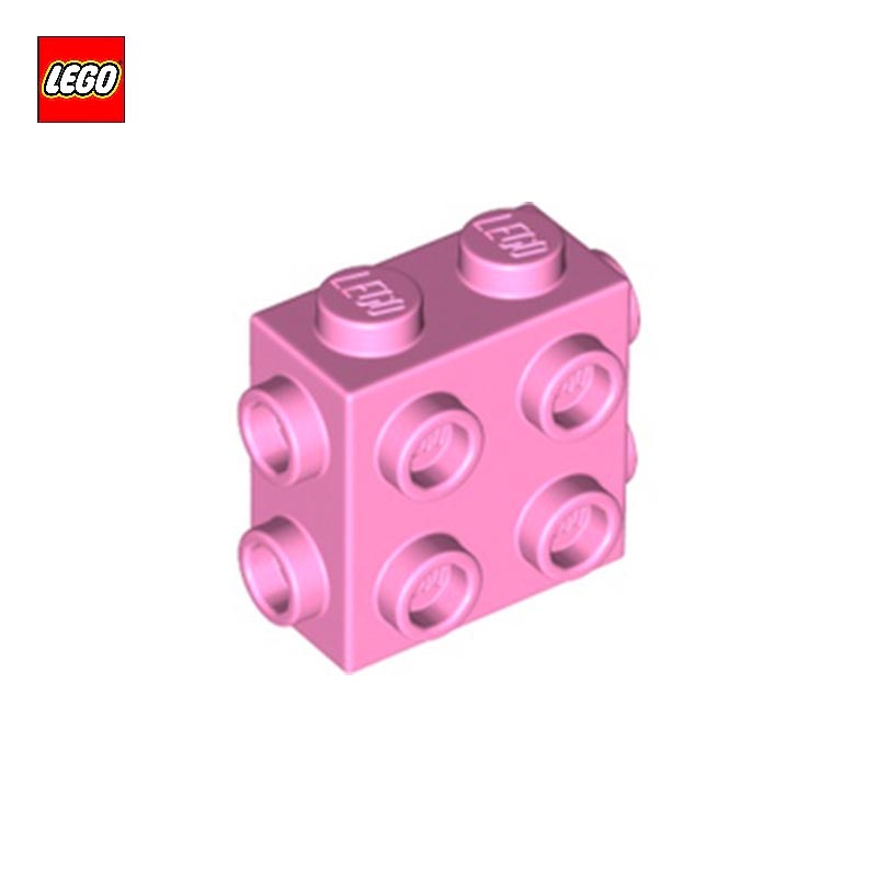 Brique spéciale 1x2x1 2/3 avec tenons sur 3 faces - Pièce LEGO® 67329