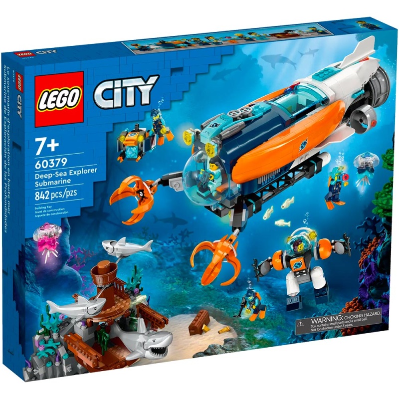 Le sous-marin d’exploration en eaux profondes - LEGO® City 60379