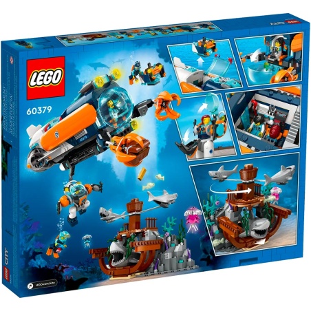 Le sous-marin d’exploration en eaux profondes - LEGO® City 60379