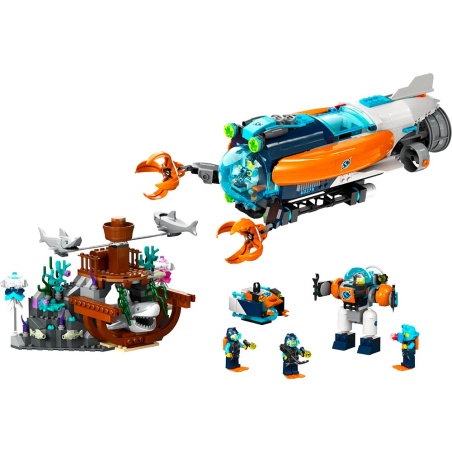 Le sous-marin d’exploration en eaux profondes - LEGO® City 60379