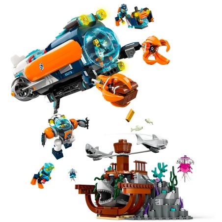 Le sous-marin d’exploration en eaux profondes - LEGO® City 60379