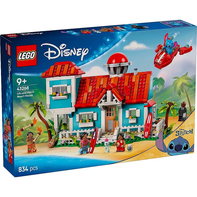 La maison sur la plage de Lilo et Stitch - LEGO® Disney 43268