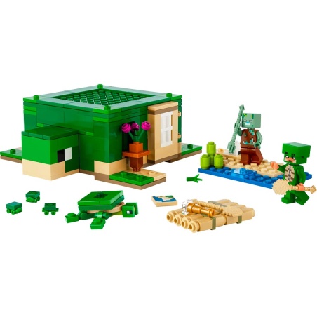 La maison de la plage de la tortue - LEGO® Minecraft 21254