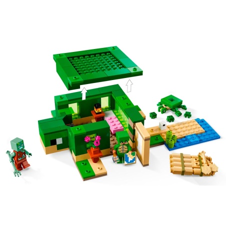 La maison de la plage de la tortue - LEGO® Minecraft 21254