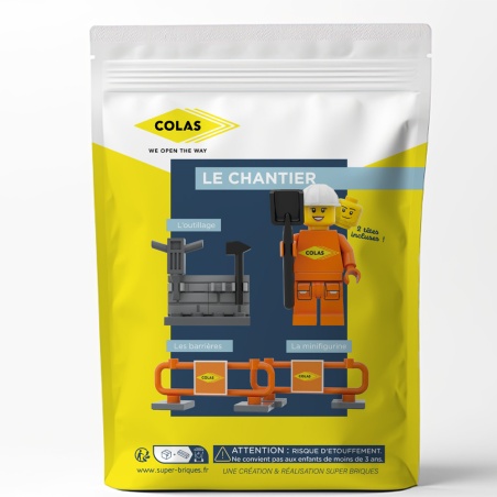Pack de chantier - Polybag Colas exclusif