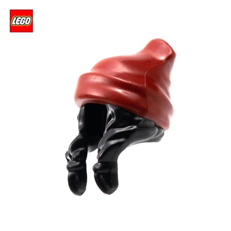 Chevelure avec bonnet et tresses - Pièce LEGO® 52686