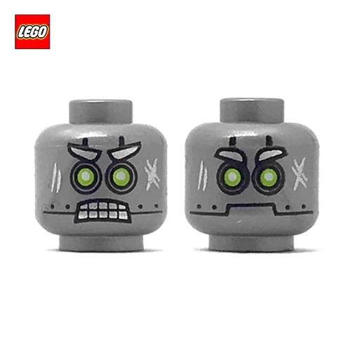 Minifigure Head (2 Sides)...