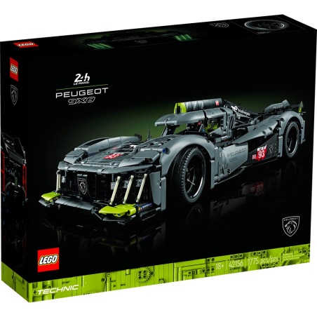 PEUGEOT 9X8 24H Le Mans Hybrid Hypercar - LEGO® Technic 42156