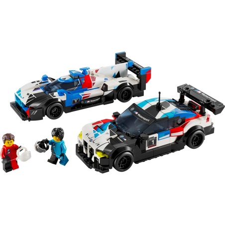 Voitures de course BMW M4 GT3 et BMW M Hybrid V8 - LEGO® Speed Champions 76922