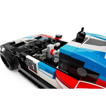 Voitures de course BMW M4 GT3 et BMW M Hybrid V8 - LEGO® Speed Champions 76922
