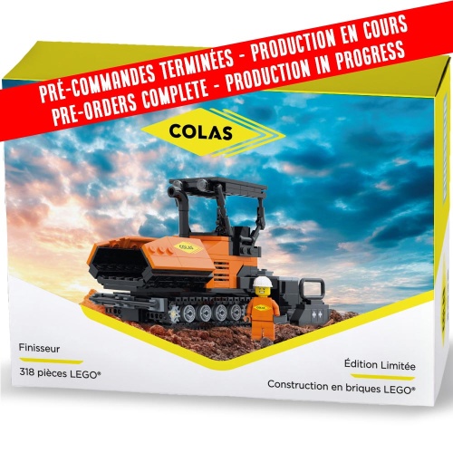 Le finisseur - Boîte Colas...