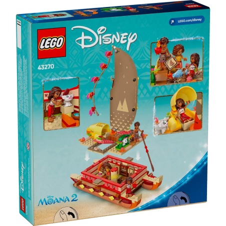 Le bateau d’aventure de Vaiana - LEGO® Disney 43270