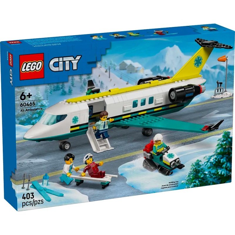 L’ambulance de secours aérienne - LEGO® City 60465