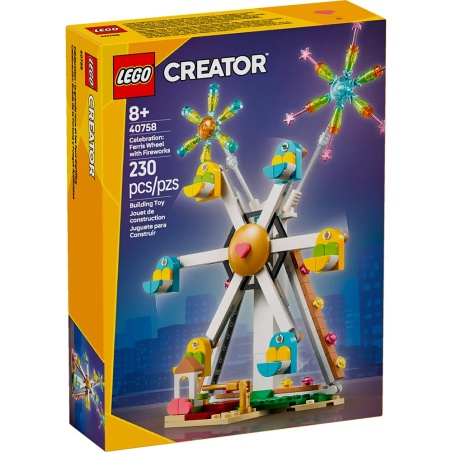 Célébration : la grande roue avec des feux d’artifice - LEGO® Creator 40758