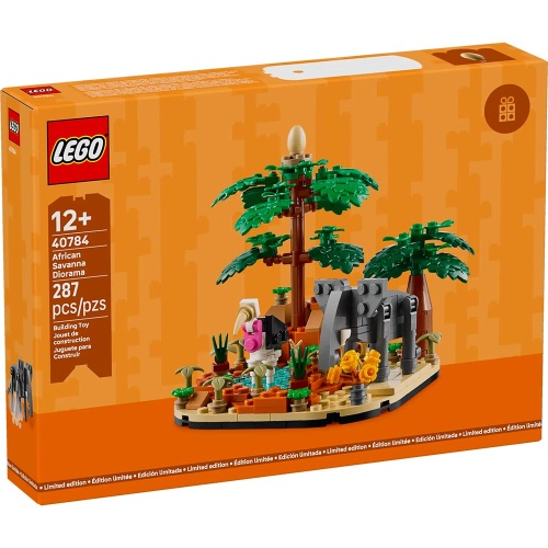Diorama de la savane...