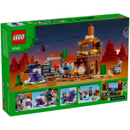 The Badlands Mineshaft - LEGO® Minecraft 21263