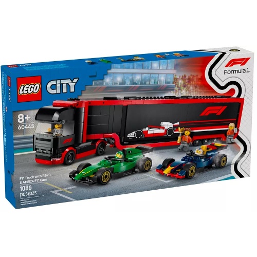 Camion de F1® avec voitures...