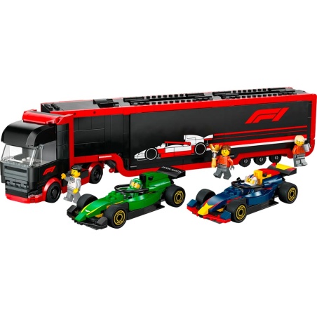 Camion de F1® avec voitures de F1® RB20 et AMR24 - LEGO® City 60445