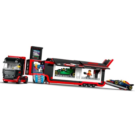 Camion de F1® avec voitures de F1® RB20 et AMR24 - LEGO® City 60445
